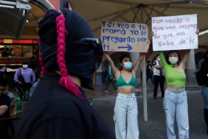 Miles de mujeres tomaron las calles del Centro Histórico