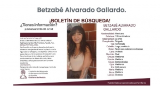 Betzabé, hija de Blanca Esmeralda desaparecida en 2021, fue asesinada: SSPC