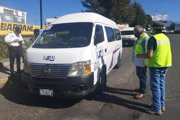 Tarifas Pasaje Transporte público Tlaxcala