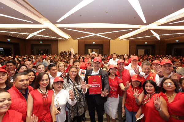 PT promete 209 mil votos a Alejandro Armenta; entregan constancia a la gubernatura