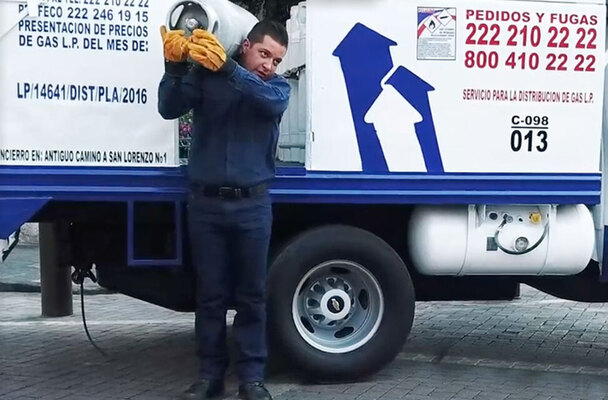 Disminuye seis presos el precio tope del gas LP en Puebla y Tlaxcala 