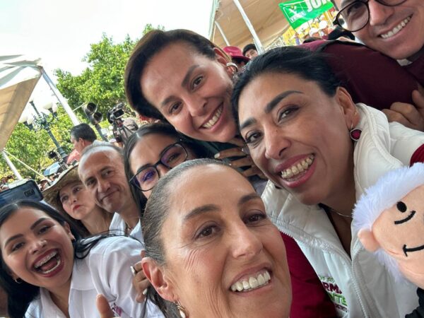 Claudia Sheinbaum niega ruptura en Morena Puebla por inconformidad en candidaturas