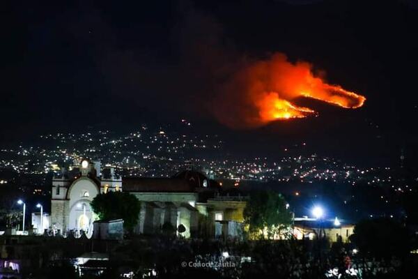 Puebla en llamas: once municipios registran incendios forestales; trabajan 115 brigadistas