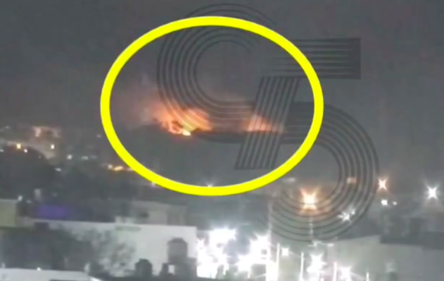 Puebla y Tlaxcala trabajan en combatir incendio forestal en La Malinche