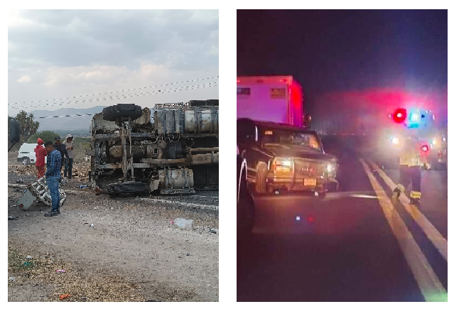 Accidentes en carreteras Tehuacán-Puebla y Oaxaca-Cuacnopalan dejan cuatro lesionados