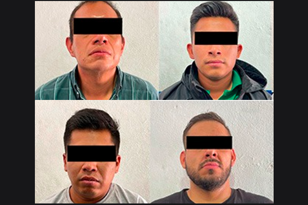Detienen a banda Los AG con cien dosis de cristal y arma en La Loma