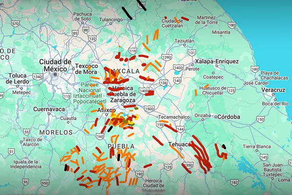 Mapean fallas geológicas localizadas en Puebla y Tlaxcala