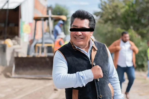 Guardia Nacional y PGJE detienen a Hildeberto Pérez, alcalde de Zacatelco, por uso indebido de recursos