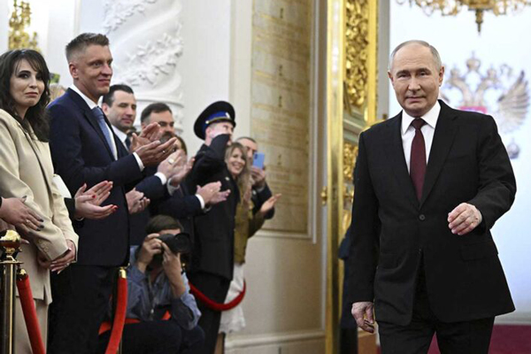 Putin asume quinto mandato como presidente de Rusia