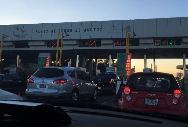 Sujetos armado asalta caseta de Amozoc, de la autopista Puebla-Orizaba