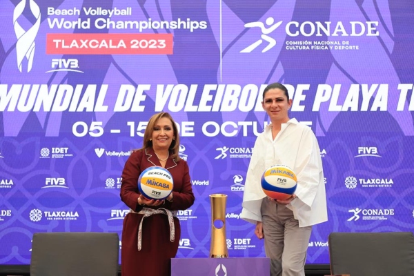 CONADE rechaza que exista investigación de ASF por Mundial de Voleibol de Playa de Tlaxcala