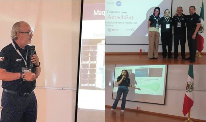 Avanza UPAEP con AEM y NASA en proyectos AztechSat primera constelación satelital mexicana