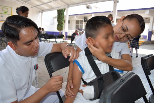 Continúa campaña de recuperación de coberturas de vacunación contra sarampión, rubéola y poliomielitis