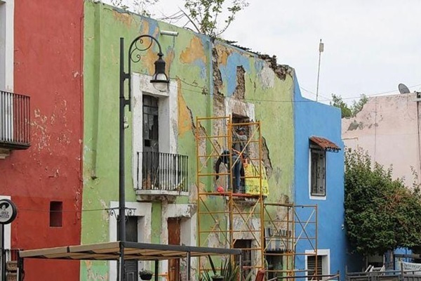 Ayuntamiento de Publa revitaliza la imagen de El Barrio de Los Sapos