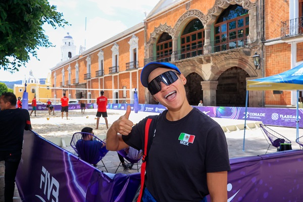 Rumbo a París 2024, selección femenil de voleibol de playa llega a Tlaxcala
