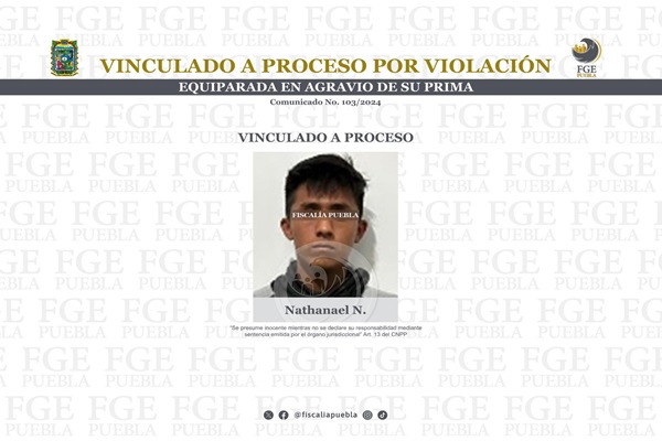 Vinculado a proceso a sujeto que abusó sexualmente de su prima menor de edad
