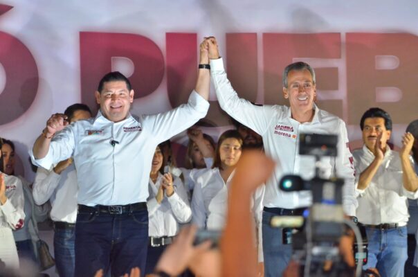 Morena continuará gobernando Puebla y recupera la capital: Ganan Armenta y Chedraui