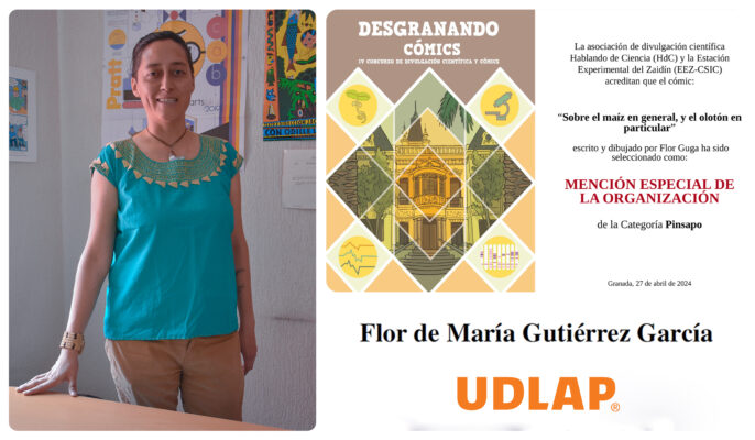 Académica UDLAP es reconocida por su trabajo de divulgación científica a través de cómics