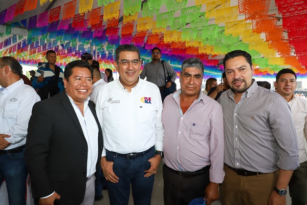 Central de Abastos de Huixcolotla, referente en economía poblana, Sergio Salomón