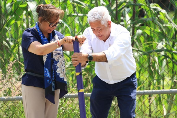 Gobiernadora de Tlaxcala inaugura líneas de riego agrícola de Plantas de Tratamiento de Aguas en Tepetitla