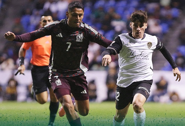 Para sorpresa de nadie, la Selección Mexicana no le gana al Valencia en Puebla