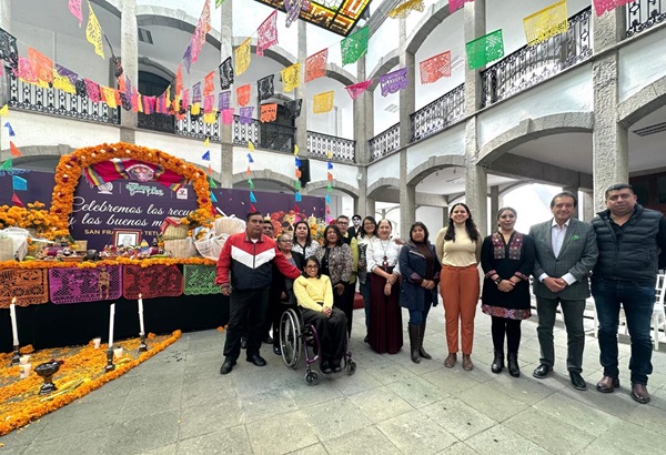 Presentan en el Congreso de Tlaxcala “primera ofrenda” de Tetlanohcan