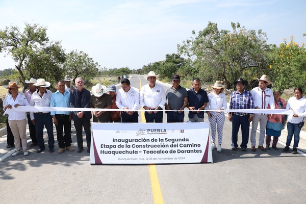Gobierno de Puebla poner en marcha obras carreteras en Xochiltepec, Huaquechula y Tochimiltzingo