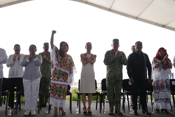 Claudia Sheinbaum celebra Primer Aniversario del Tren Maya e inaugura los tramos 6 y 7