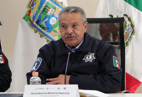 Designan a Humberto Rivera García como encargado de despacho de la SSP Puebla