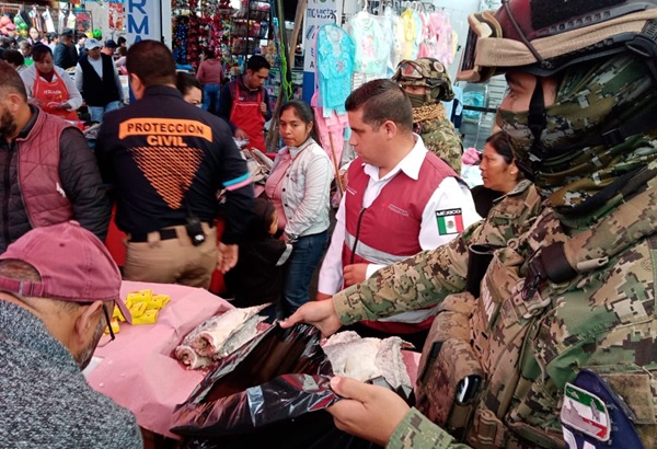 Inhibe gobierno de Puebla venta ilegal de pirotecnia