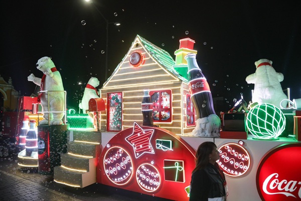 Más de 500 mil personas disfrutaron la caravana Coca-Cola 2024 en Puebla