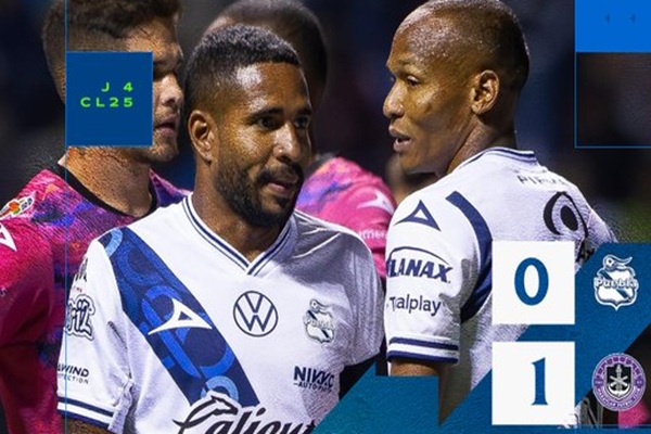 Club Puebla pierde por autogol 1 a 0 ante los Cañoneros de Mazatlán