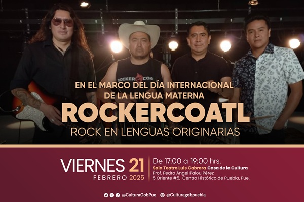 Asiste al concierto gratuito de rock en náhuatl, del 21 al 23 de febrero