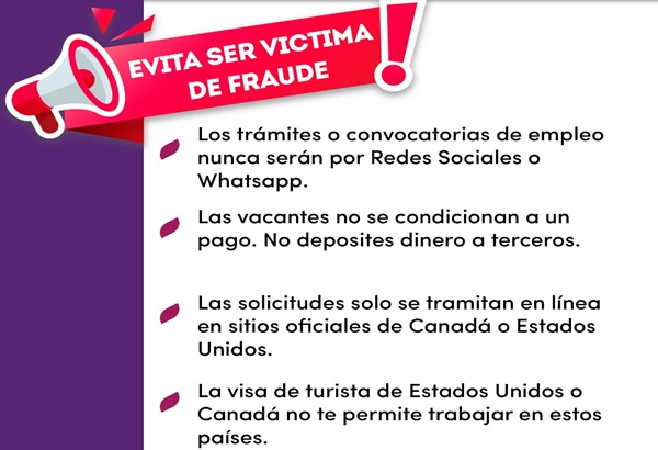 Dirección de Atención a Migrantes de Tlaxcala alerta sobre fraudes cibernéticos