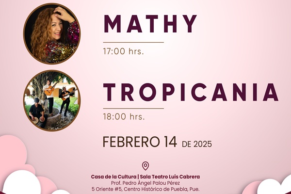 No te pierdas las actividades culturales en el Centro Histórico de Puebla, del 14 al 16 de febrero