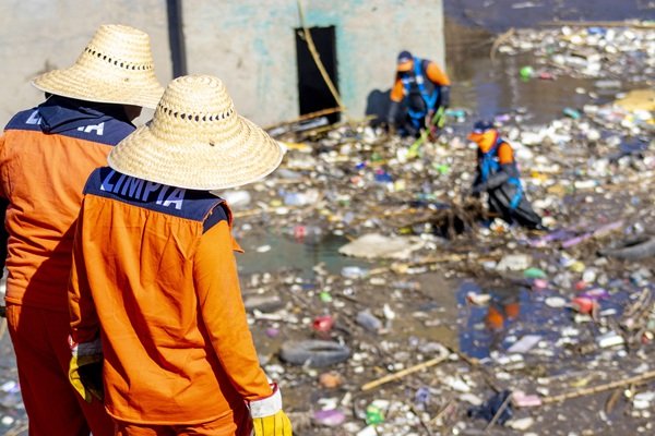 Organismo Operador de Limpia interviene vasos reguladores “Puente Negro” y “El Santuario”, en Puebla