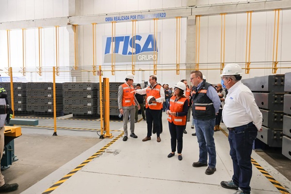Reconoce Gobierno de Tlaxcala a ITISA por su participación en proyectos emblemáticos de tipo ferroviario
