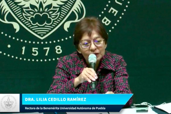 Rectora de la BUAP, Lilia Cedillo, acusa que hay intereses particulares detrás de paro estudiantil en la Facultad de Medicina