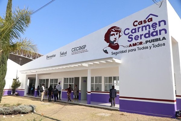 Secretaria de las Mujeres del Gobierno Federal inaugura Casa Carmen Serdán en la ciudad de Puebla