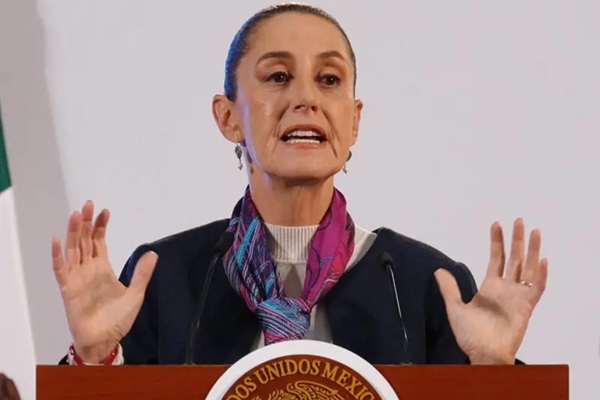 Sheinbaum dice que la alianza con organizaciones criminales está en las armerías de EU, no en su gobierno