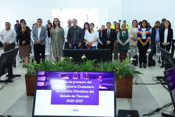 Tlaxcala cuenta con el primer Observatorio Ciudadano de Cambio Climático del país