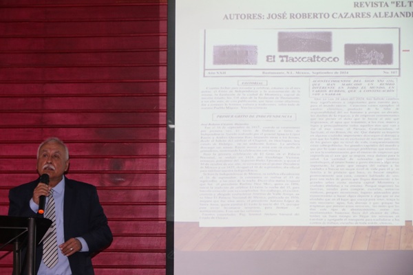 UATx Cronista de Bustamante dictó  la conferencia “El último bastión tlaxcalteca en el noreste mexicano”