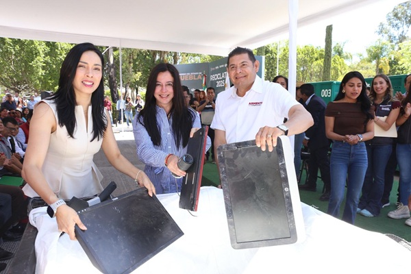 Alejandro Armenta encabeza campaña de Reciclatón 2025 en Parque Ecológico “Revolución Mexicana