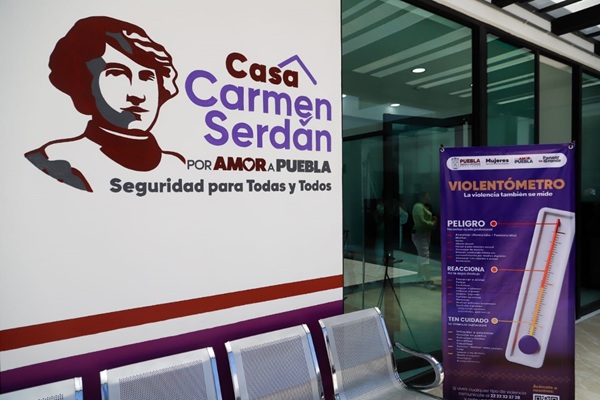 Armenta inaugura Casa Carmen Serdán en en el Barrio de Jesús Tlatempa, en San Pedro Cholula