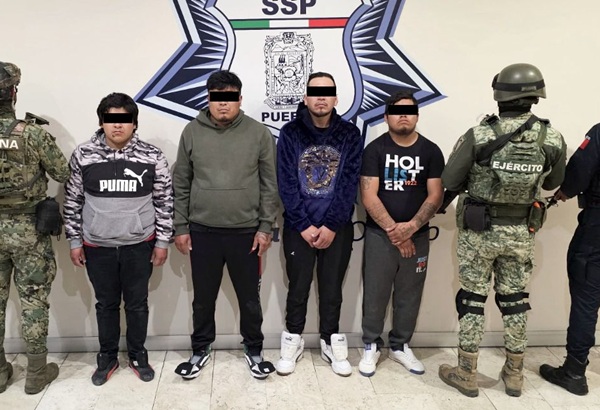Capturan a cuatro integrantes de banda de Texmelucan dedicados a la falsa compra de autos por redes sociales