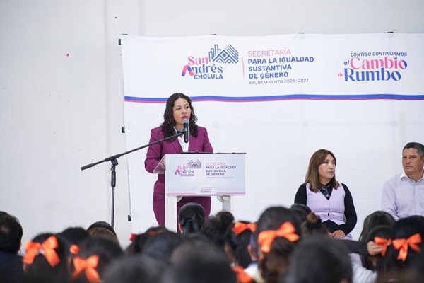 Con Ponencia sobre Derechos de las Mujeres, inician las actividades del 8M en San Andrés Cholula