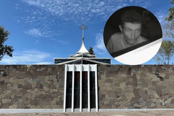 A través de redes sociales se denunció que un sujeto ingresó a la Parroquia Nuestra Señora de Guadalupe para robar sobres con dinero