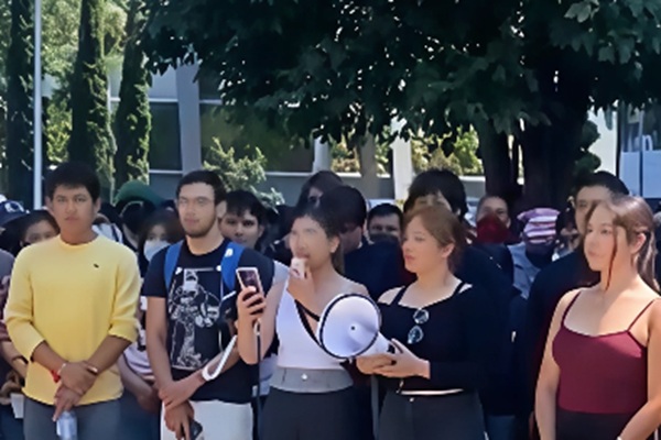 Estudiantes niegan que Antorcha Campesina este tras protestas de CU1