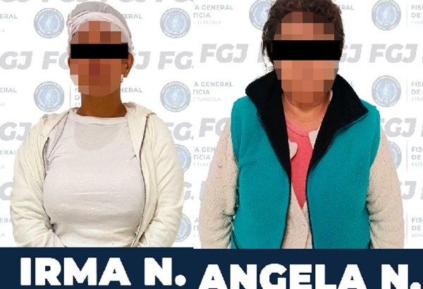 FGE Tlaxcala catea casa de seguridad en San Pablo del Monte; detiene a dos mujeres y decomisa armas, drogas y dinero