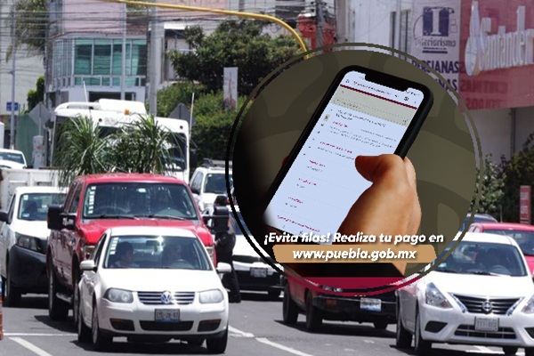 Gobierno de Puebla amplía al 30 de abril el pago de Control Vehicular